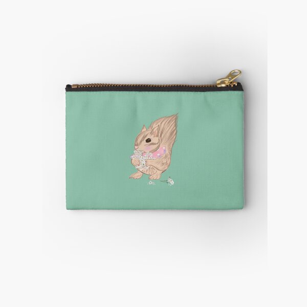 Item preview, Cute Animal Collection Cute Squirrel with White Daisy designed and sold by Miza Drops.