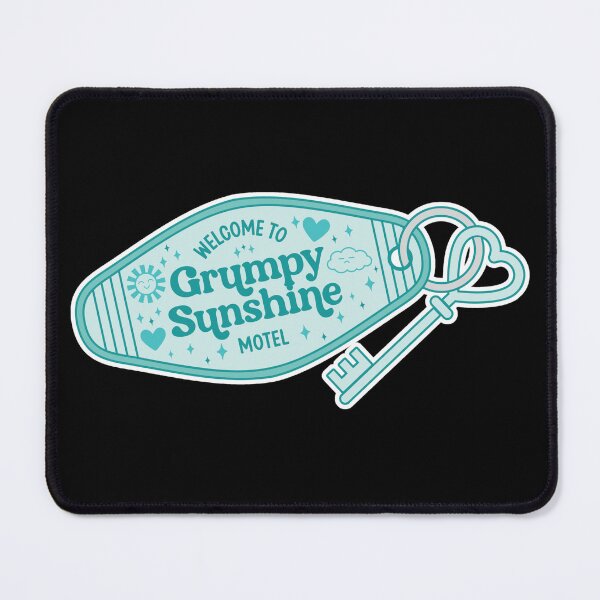 Item preview, Grumpy Sunshine Trope Book Sticker designed and sold by ThePoisonPen.
