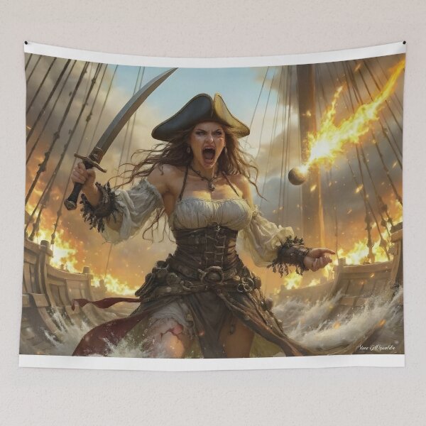 Item preview, Captain Morgan at War designed and sold by WynsomeArt.