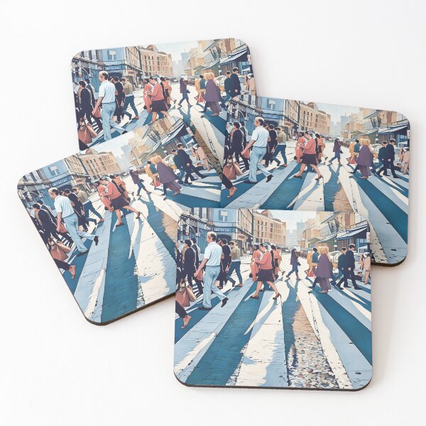 Item preview, Pedestrians on a zebra crossing designed and sold by Harri-and-Jess.
