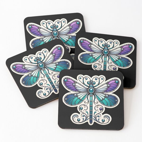 Item preview, Art Nouveau Dragonfly designed and sold by PinUpPizzazz.