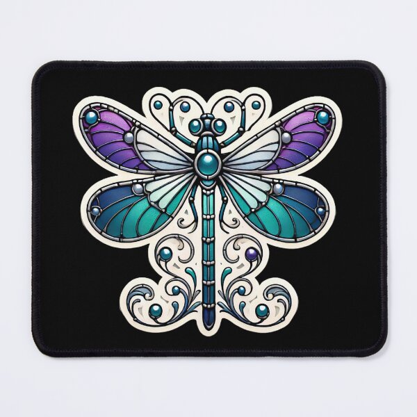 Item preview, Art Nouveau Dragonfly designed and sold by PinUpPizzazz.
