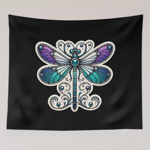 Item preview, Art Nouveau Dragonfly designed and sold by PinUpPizzazz.