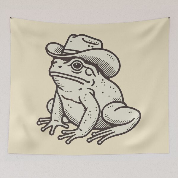 Item preview, Frog with hat designed and sold by BrownHorse90s.