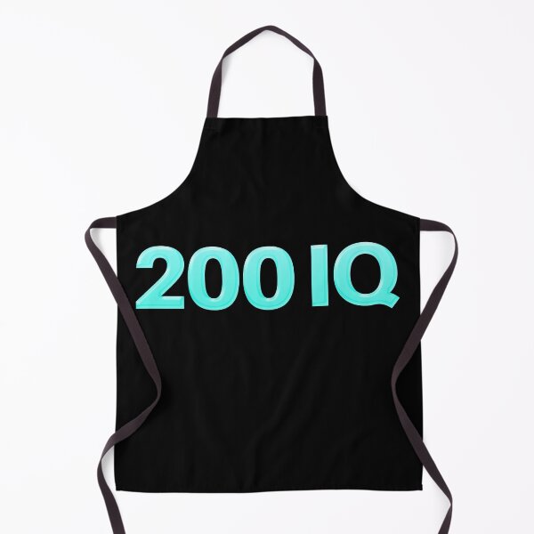 Item preview, 200 IQ in Turquoise designed and sold by Memes N Lore .
