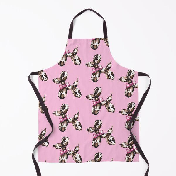 Item preview, Cute Retro Cow Print Coquette Balloon Dog  designed and sold by BrownHorse90s.