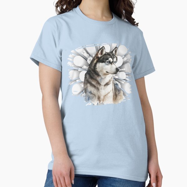 Item preview, Diseño de nieve de acuarela de husky designed and sold by A&AMoore0815.
