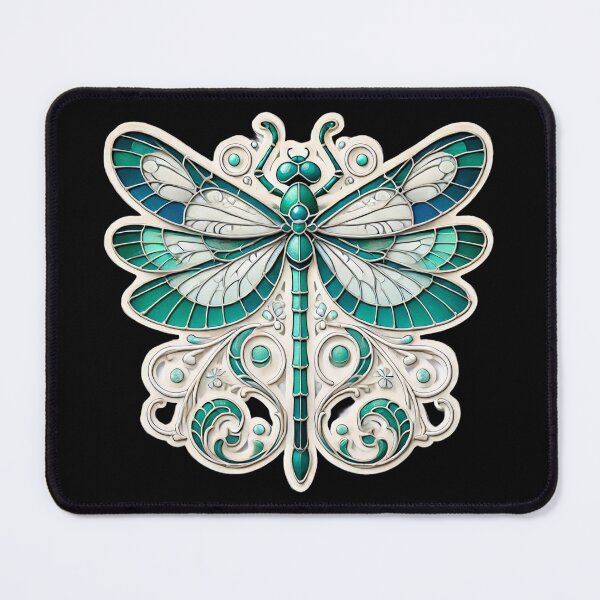 Item preview, Art Nouveau Dragonfly designed and sold by PinUpPizzazz.