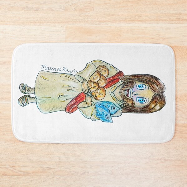 Item preview, Jesus With the Loaves and Fish designed and sold by Marian Hayes.