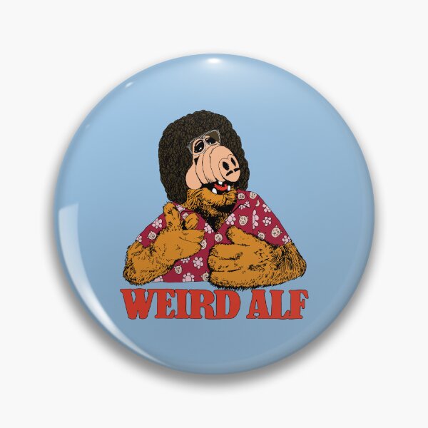 Item preview, Weird Alf designed and sold by Dimetrodon Drawingz.