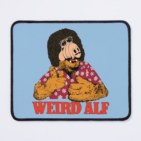 Item preview, Weird Alf designed and sold by Dimetrodon Drawingz.