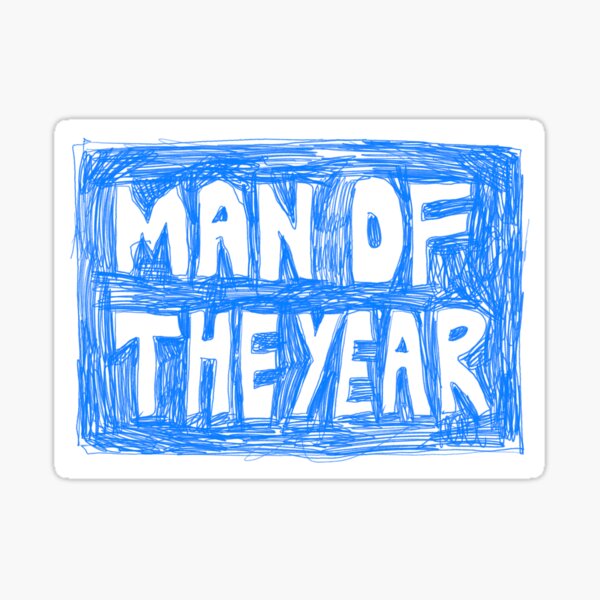 Item preview, MAN OF THE YEAR designed and sold by tinybigshop.