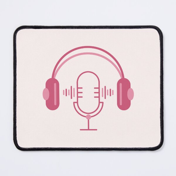 Item preview, Podcast Vibes_Pink designed and sold by Rainbowtree8.