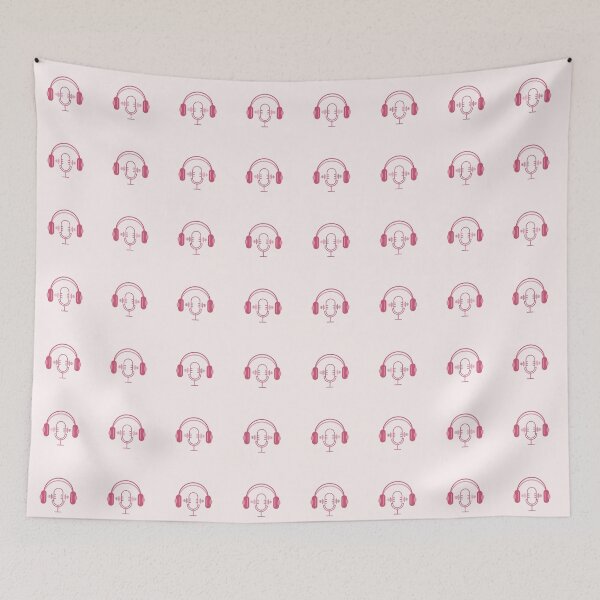 Item preview, Podcast Vibes_Pink designed and sold by Rainbowtree8.