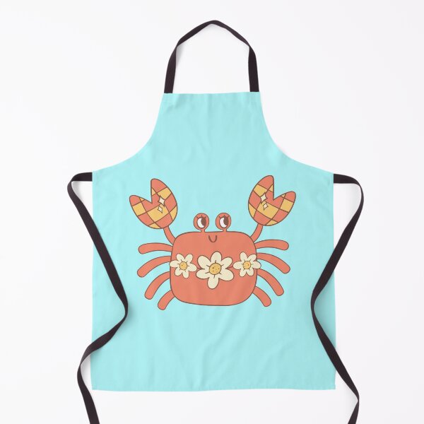 Item preview, Cute crab with flowers  designed and sold by BrownHorse90s.