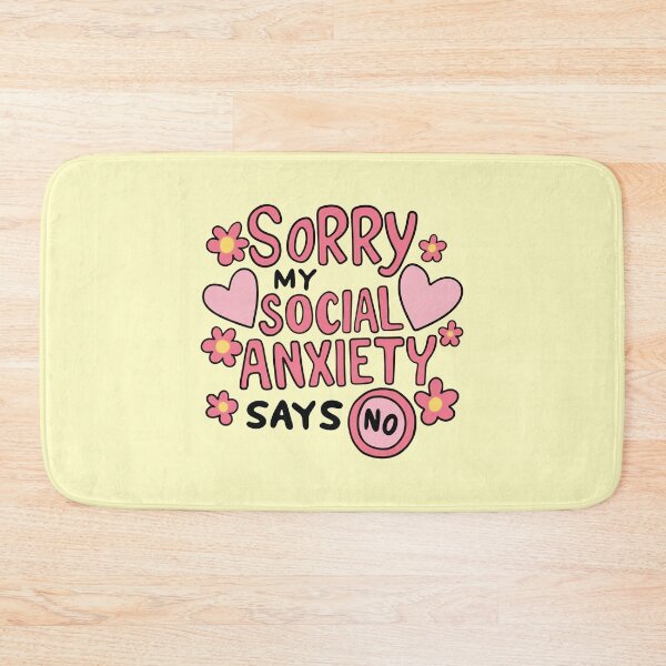 Item preview, Sorry my social anxiety says no  designed and sold by BrownHorse90s.