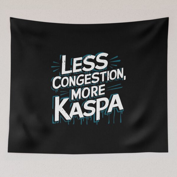 Item preview, Kaspa Is Proof of Work, Not Proof of Wishes designed and sold by RadDeck.