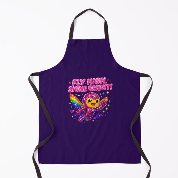 Item preview, Fly High Shine Bright Silver Pink Superhero Bee designed and sold by Lalalulubee.