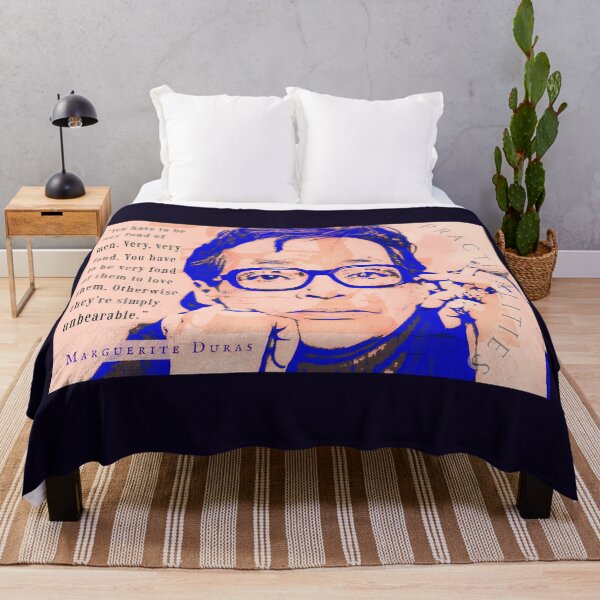 Item preview, Marguerite Duras: You have to be very fond of men. Very, very fond. You have to be very fond of them to love them. Otherwise they're simply unbearable. designed and sold by artbleed.