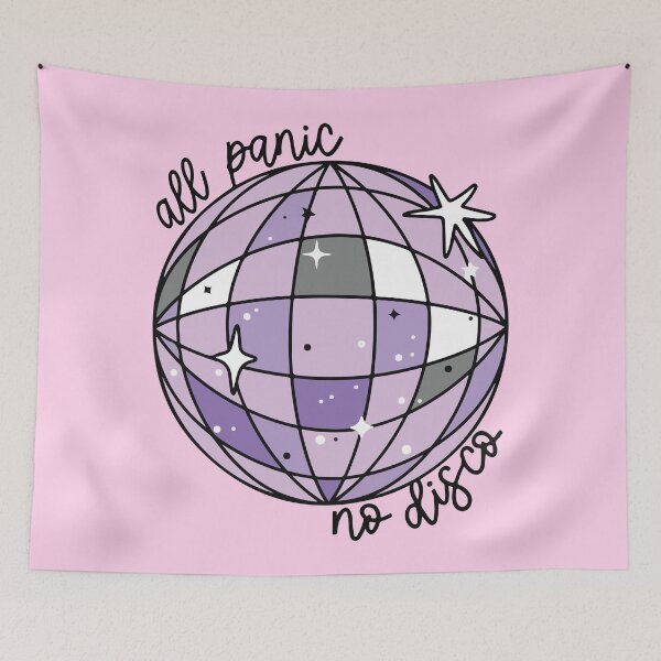 Item preview, All panic no disco  designed and sold by BrownHorse90s.