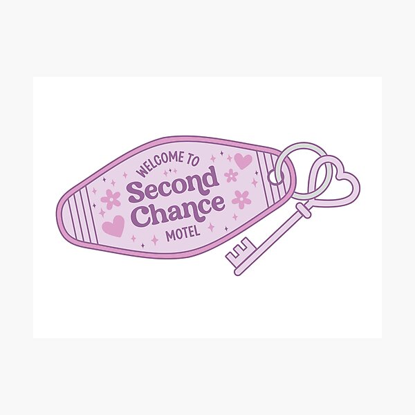 Item preview, Second Chance Trope Book Sticker designed and sold by ThePoisonPen.