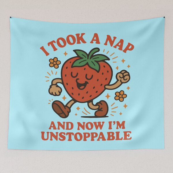 Item preview, I took a nap and now I'm unstoppable  designed and sold by BrownHorse90s.