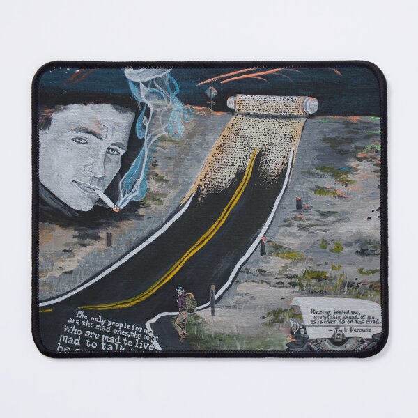 Item preview, Jack Kerouac Beat Generation On the Road painting designed and sold by ArtByAMReisig.