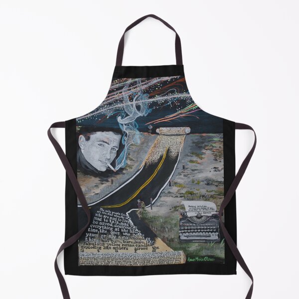 Item preview, Jack Kerouac Beat Generation On the Road painting designed and sold by ArtByAMReisig.