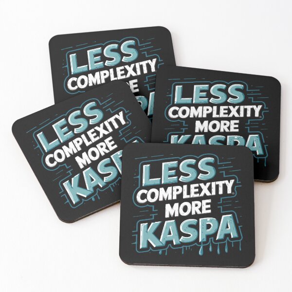 Item preview, No Ceilings. No Committees. Just Kaspa. designed and sold by RadDeck.