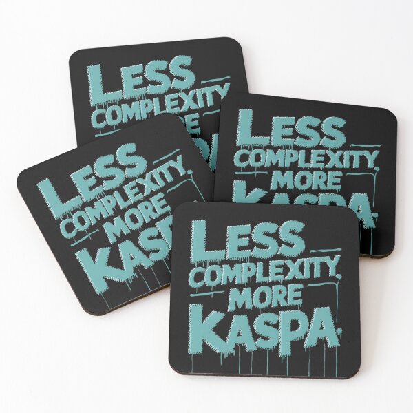 Item preview, Kaspa Was Never an Idea It Was Code designed and sold by RadDeck.