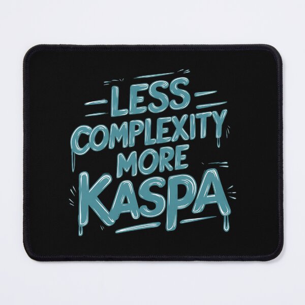 Item preview, Kaspa Because Blocks Don’t Break Promises designed and sold by RadDeck.