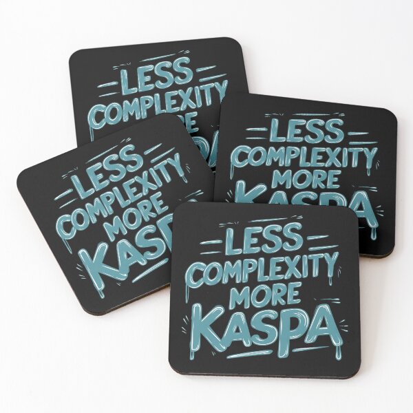Item preview, Kaspa Because Blocks Don’t Break Promises designed and sold by RadDeck.