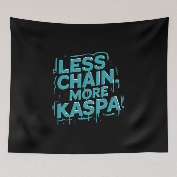 Item preview, Kaspa Has No Clocks Only Blocks designed and sold by RadDeck.