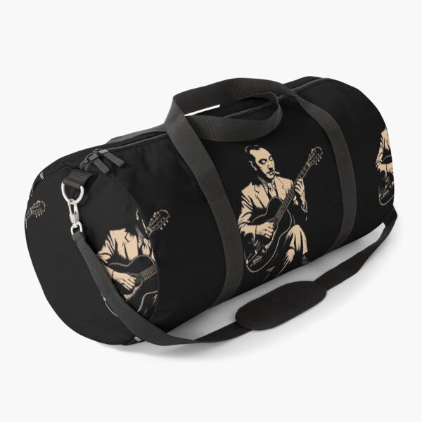 Item preview, Django Reinhardt Manouche Jazz Guitarist Illustration designed and sold by Boogosh.