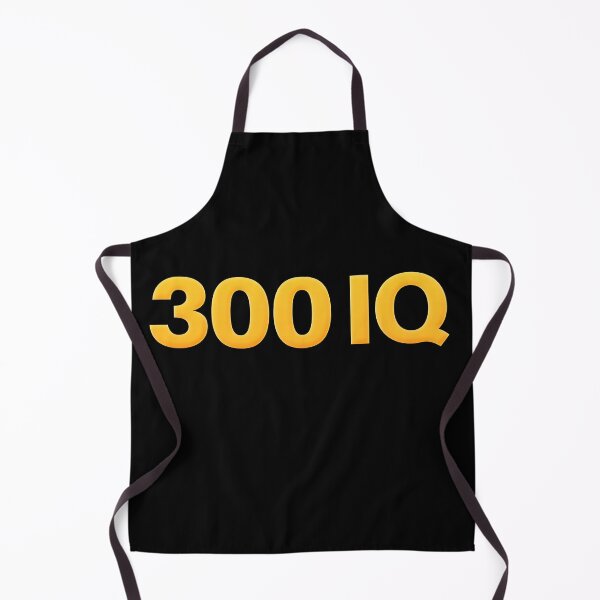 Item preview, 300 IQ in Yellow designed and sold by Memes N Lore .
