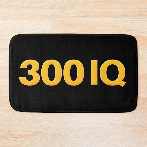 Item preview, 300 IQ in Yellow designed and sold by Memes N Lore .