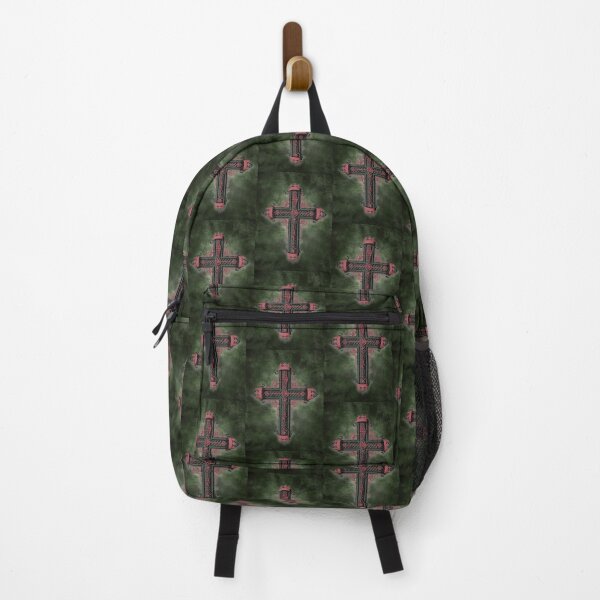 Item preview, Green and Rose Cross designed and sold by Solitaire Parke.