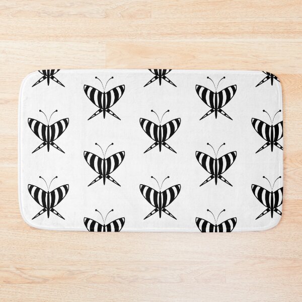 Item preview, Black Striped Butterfly designed and sold by Laura-Rosa.