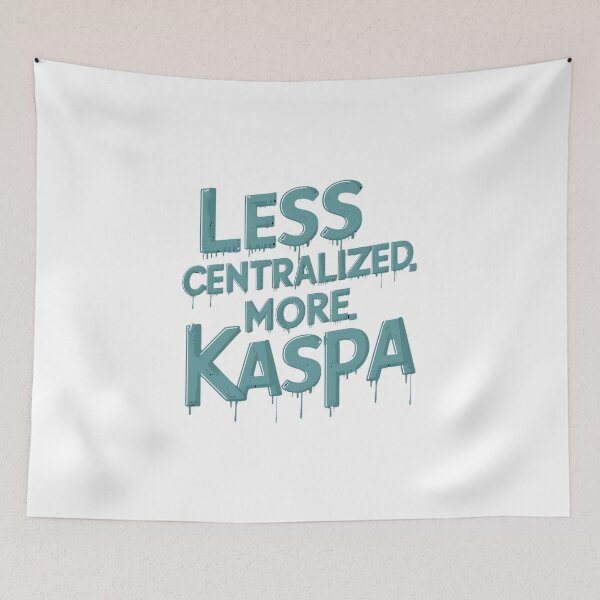 Item preview, Kaspa Runs on Proof. Not Permission. designed and sold by RadDeck.