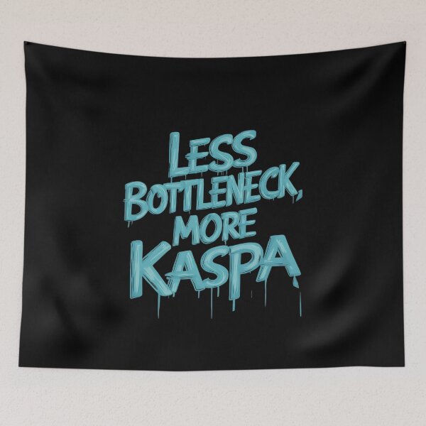 Item preview, Kaspa Doesn’t Halt. It Heats Up. designed and sold by RadDeck.