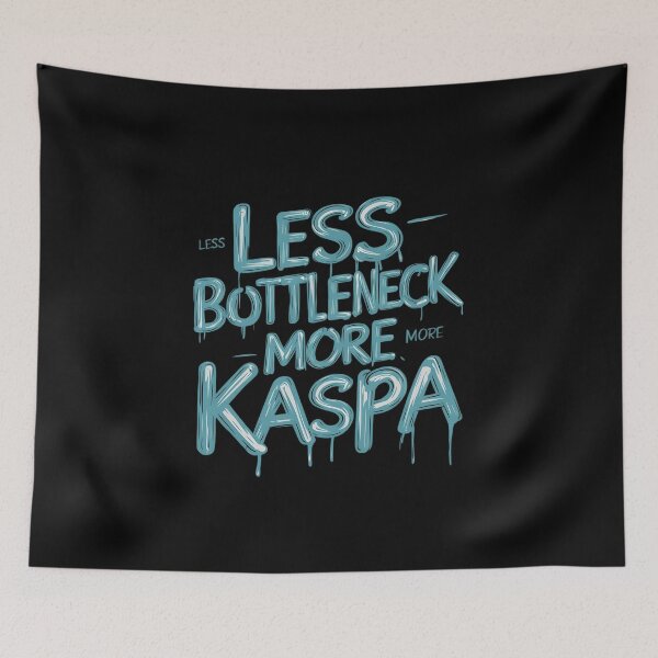 Item preview, Kaspa Doesn’t Have a Hype Cycle. It Has a Clock. designed and sold by RadDeck.