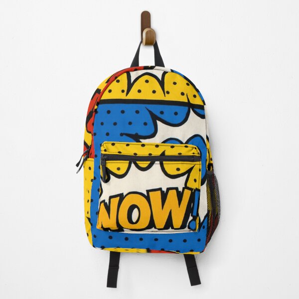 Item preview, Bright Pop Art Style Comic Phrase with Bold Colors and Speech Bubbles designed and sold by Rue Market.