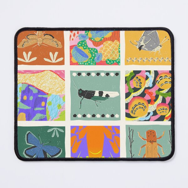 Item preview, "Insect Echo" Pattern Art – Nature-Inspired Pop Design designed and sold by lunacustomsph.