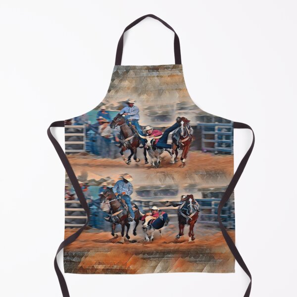 Item preview, BULL DOGGING, STEER WRESTLING,  designed and sold by Barbara Jean Photo Art And Design.