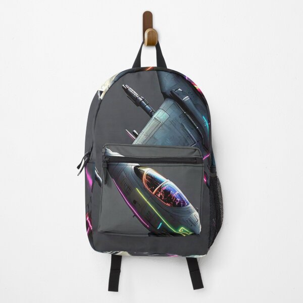 Item preview, "Vibrant Neon Future Jet" designed and sold by ONESTARTS ARTS.