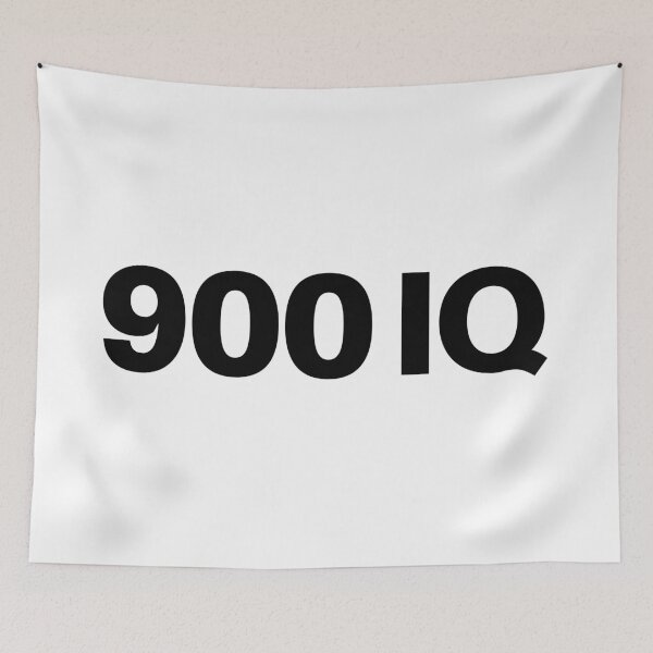 Item preview, 900 IQ  designed and sold by Memes N Lore .