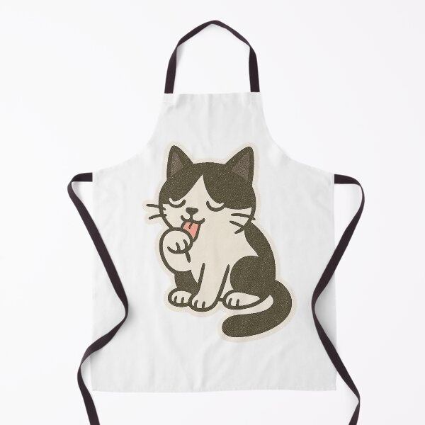 Item preview, Cat licking its paw designed and sold by onceifixme.