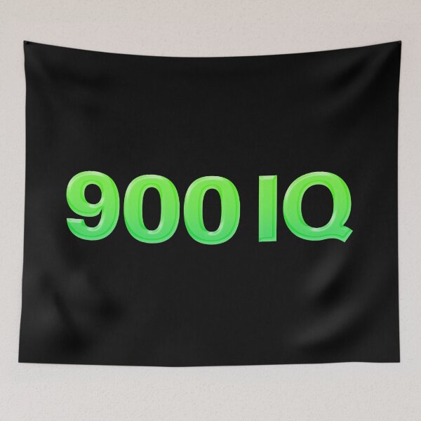 Item preview, 900 IQ in Green designed and sold by Memes N Lore .