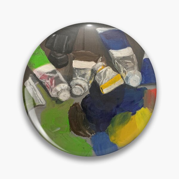 Item preview, Artist Tools palette, tubes, paintbrush oil painting coffee designed and sold by ArtByAMReisig.
