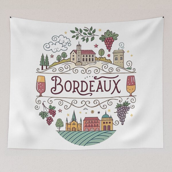 Item preview, Bordeaux T-Shirt designed and sold by likbatonboot.